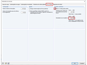 Configuração de uma velocidade de cálculo do FF mais baixa.