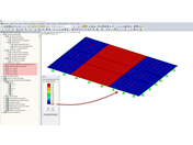 Armadura definida incorretamente com 0,00 cm²/m nas áreas parciais da superfície