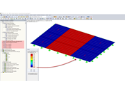 Armadura definida incorretamente com 0,00 cm²/m nas áreas parciais da superfície