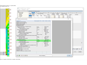 Detalhes de dimensionamento sem otimização de esforços internos