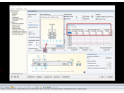 Cargas de roda na grua