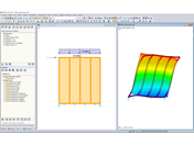 Deformações considerando a flexibilidade da ligação