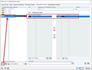 Nova combinação de cargas