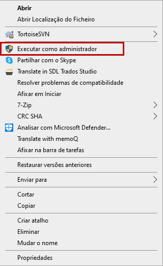 Executar como administrador
