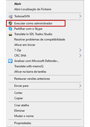 Executar como administrador