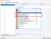 Categorias de ação para gruas