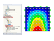 Valores nas superfícies no navegador de projetos – Resultados