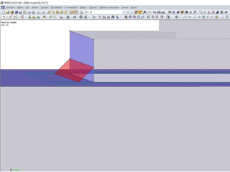 Cordão de soldadura como superfície