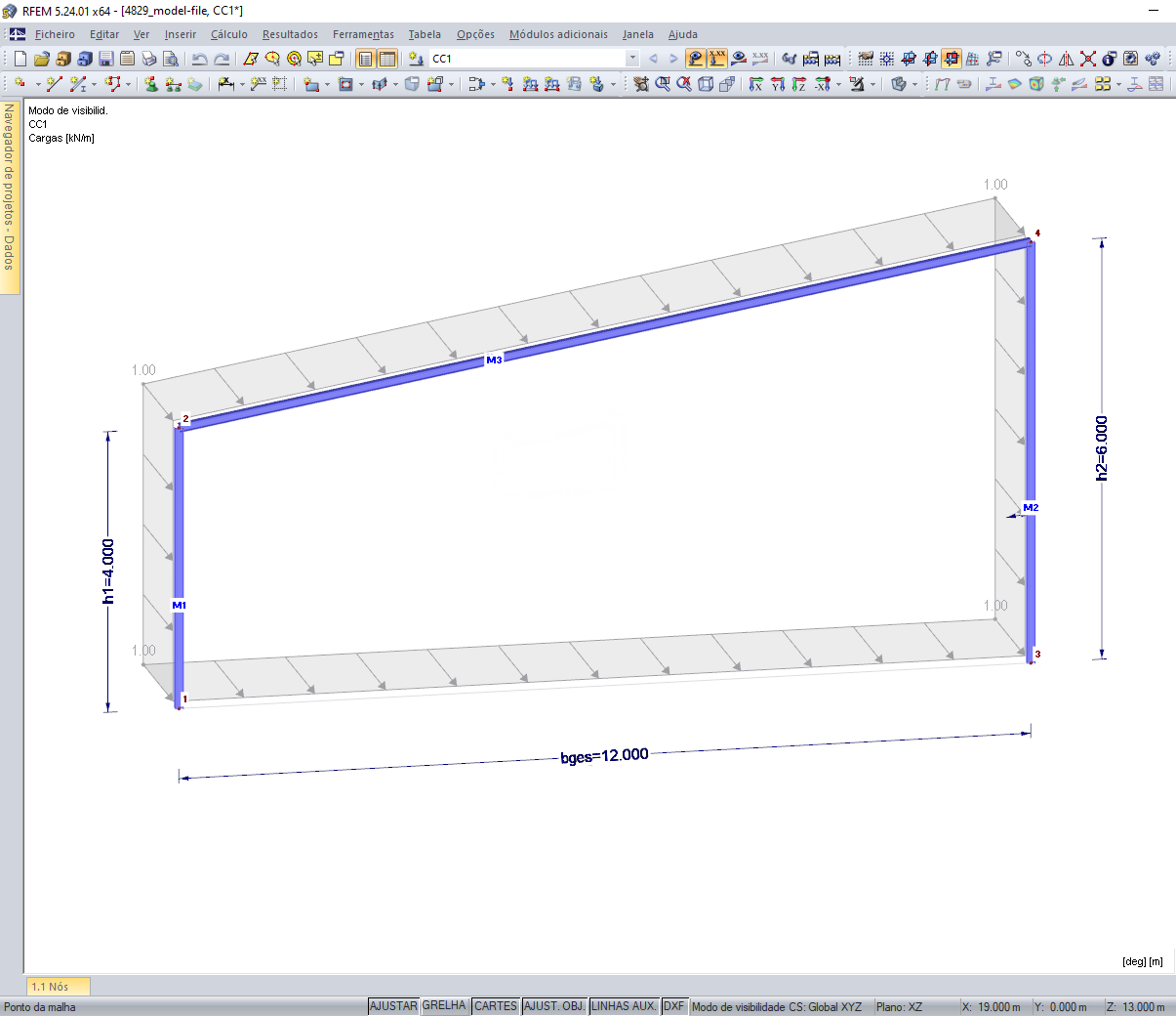 Carga de superfície