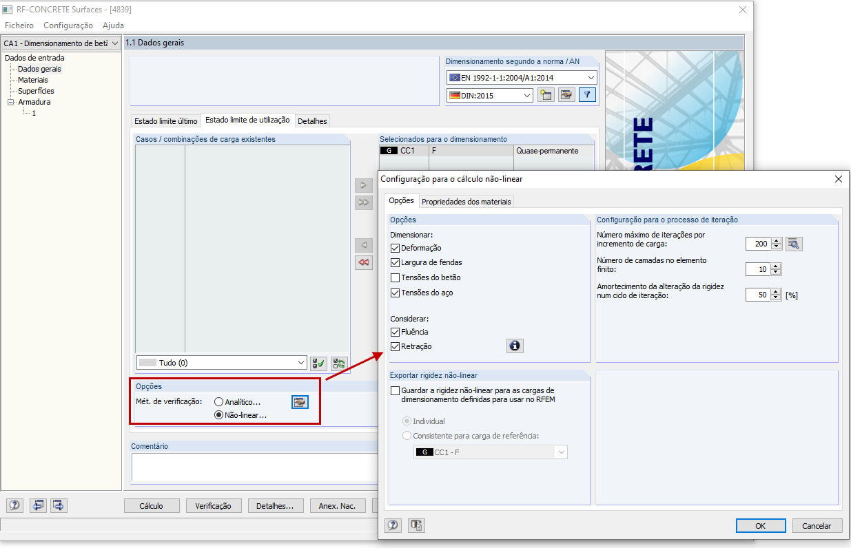 Fluência e retração