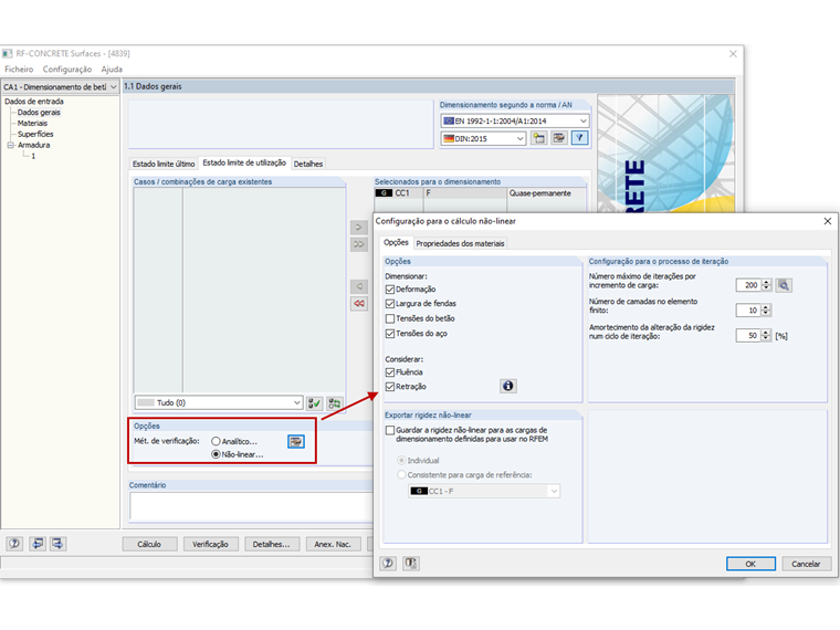 Fluência e retração