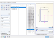 Secção – Entrada paramétrica