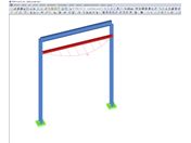 Distribuição do momento fletor da viga-parede