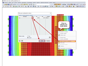 Seleção e desativação do filtro