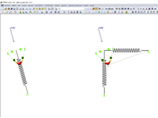 Deformação sem deflexão lateral da superfície