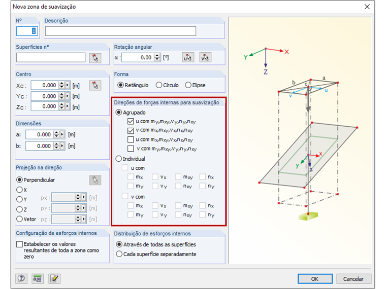 Zona de suavização