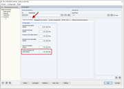Janela 1.4 - Relações de armadura: Taxa de armadura de corte mínima