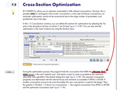 Otimização de secções
