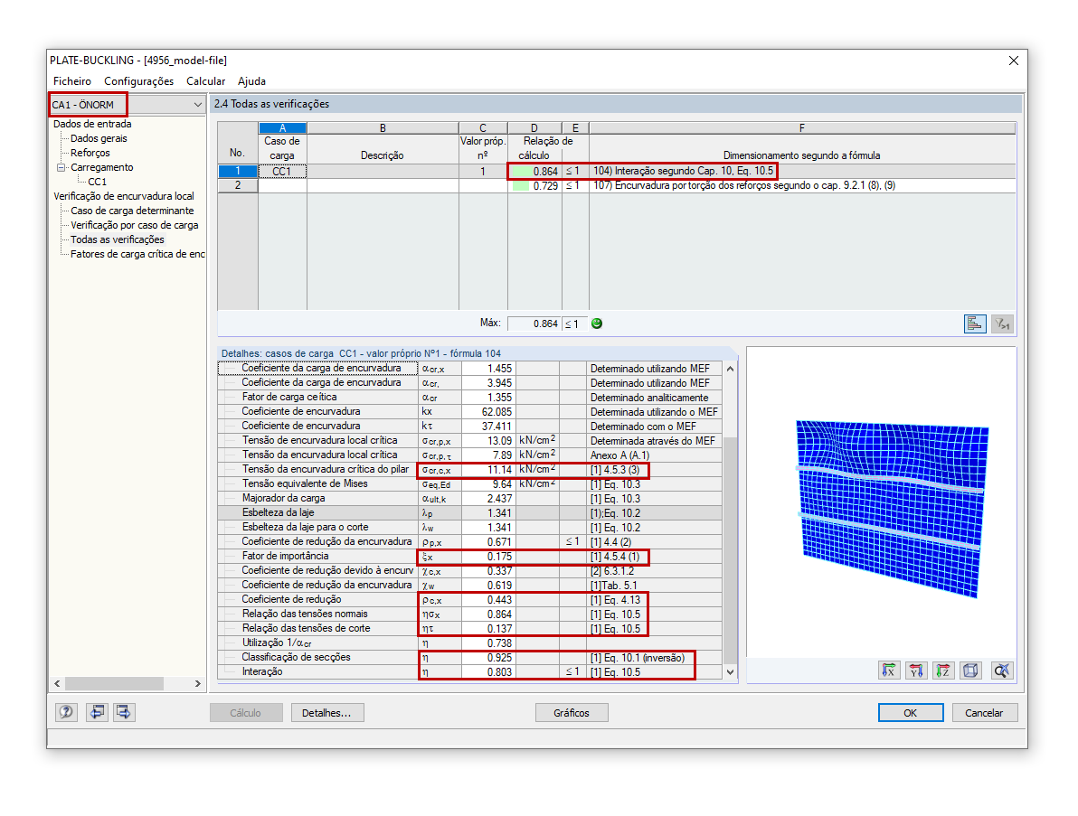 Verificação segundo o anexo nacional austríaco