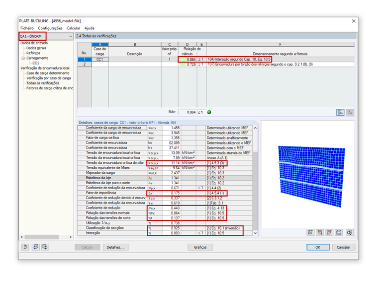 Verificação segundo o anexo nacional austríaco
