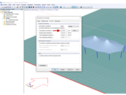 Valor de entrada da intensidade de turbulência