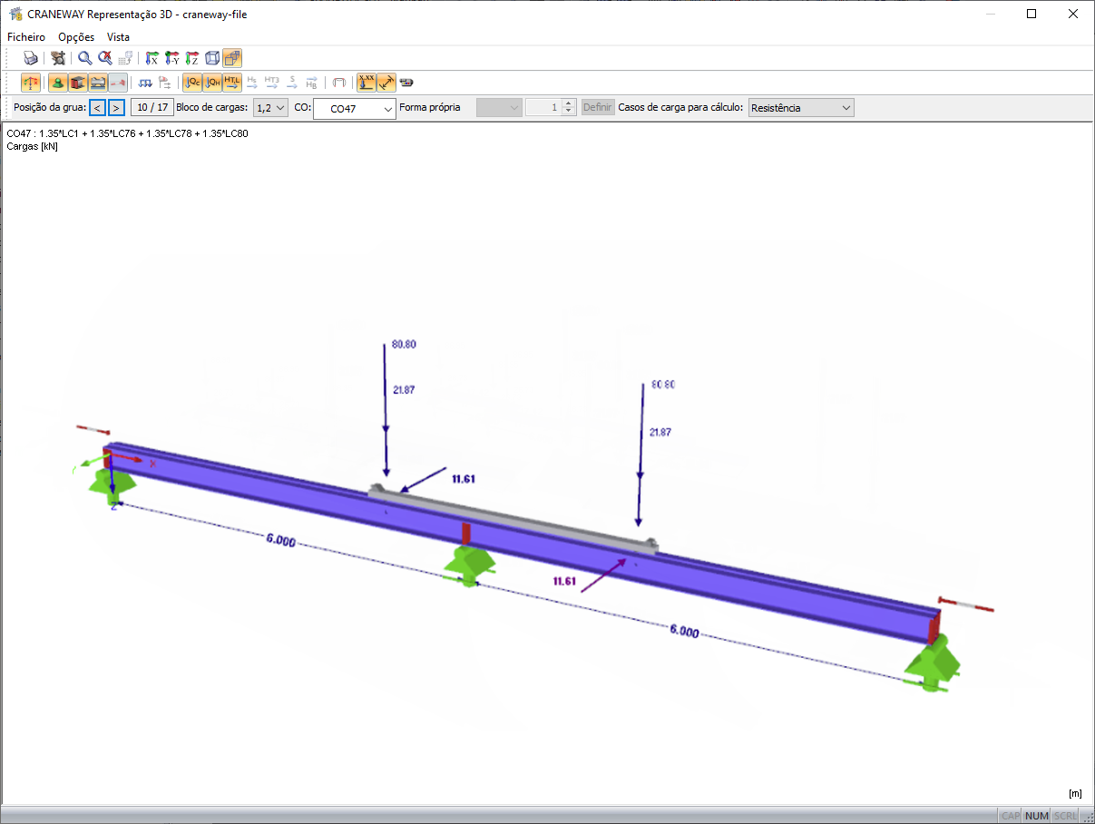 Viga de ponte rolante