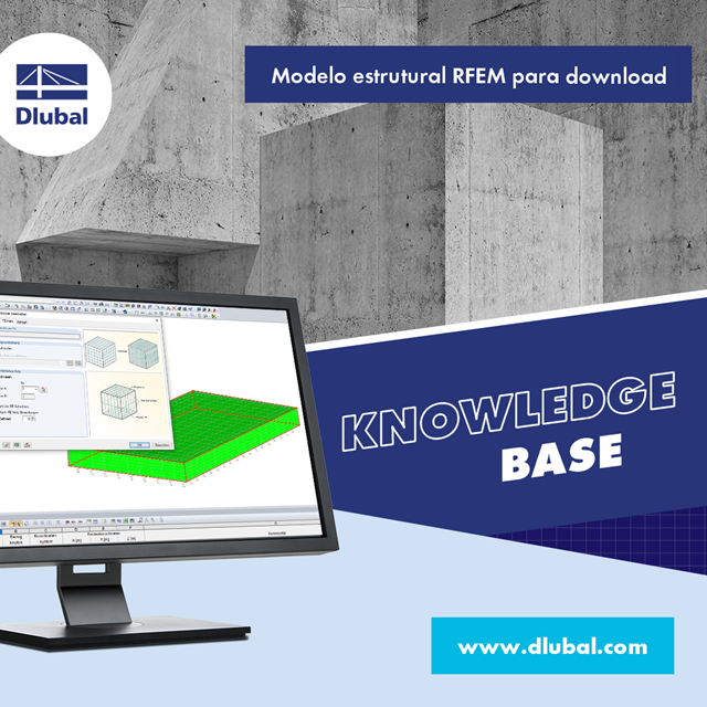 Modelo estrutural RFEM para download