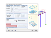 Cargas de superfície apenas na superfície efetiva das barras (por exemplo, sem efeito nas barras selecionadas)