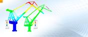 Software para análise estrutural e dimensionamento de gruas e pontes rolantes