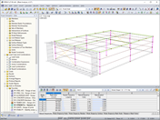 Carga de superfície da parede frontal perpendicular à carga de explosão
