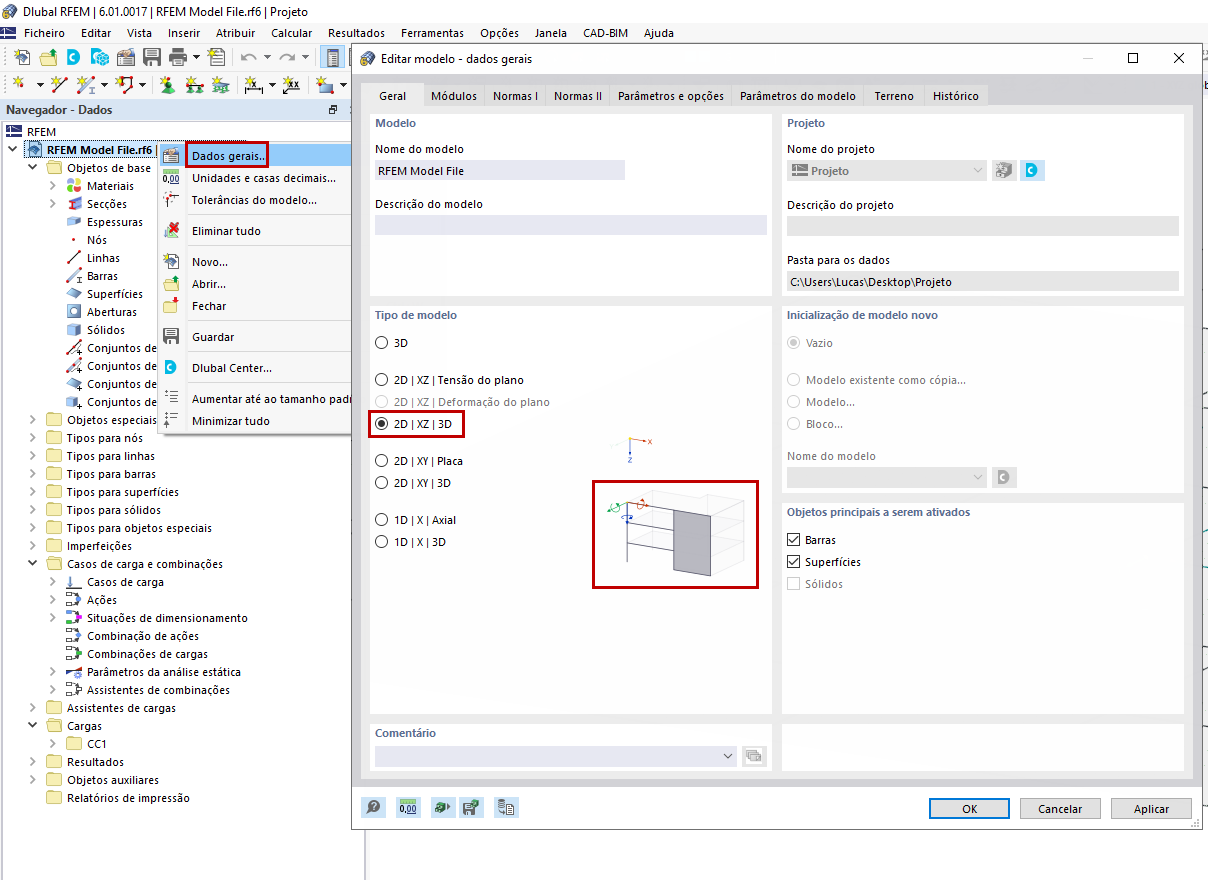 FAQ 005040 | O que significa o tipo de modelo 2D/XZ/3D ou 2D/XY/3D?