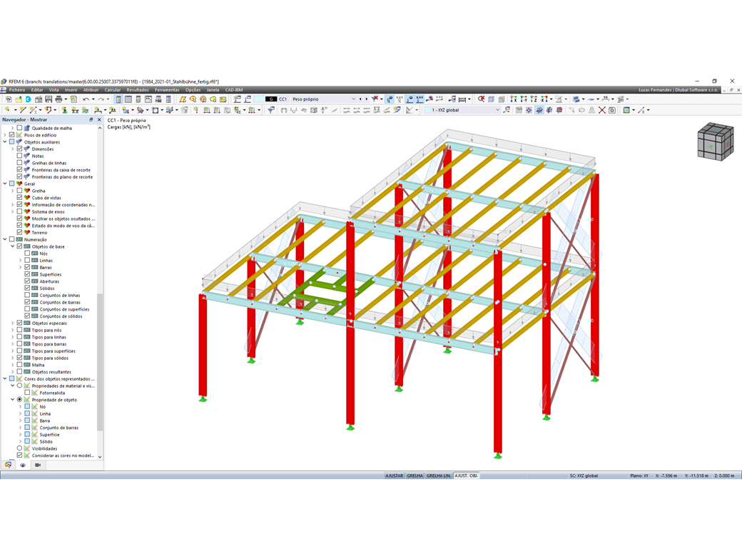 Função 001984 | Propriedades de visualização