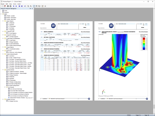 Relatório de impressão