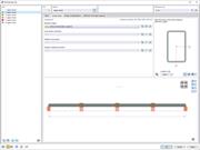 Tabela para a modificação de conjuntos de barras, com foco em tipos de dimensionamento e secções de alumínio.