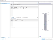 Tabela mostra comprimentos de flambagem para dimensionamento de pilares de betão em software. Essencial para análises estruturais precisas.