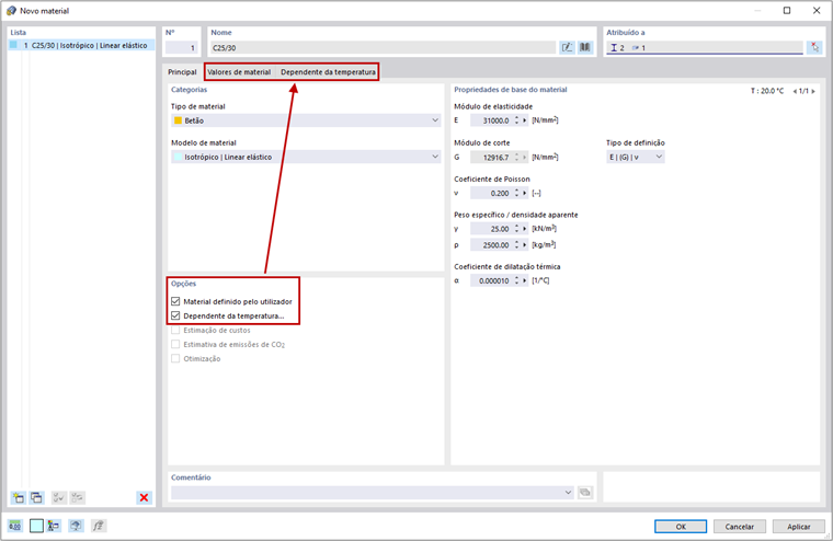FAQ 005066 | Como é que posso criar e editar material definido pelo utilizador a partir de um material existente?