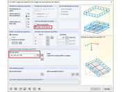 FAQ 005076 | Como é que aplico carga de vento a barras de estruturas abertas?