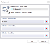 Definição de barras livres de carga