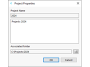 Editar as propriedades do projeto
