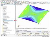 FAQ 005123 | Onde é que posso introduzir os intervalos de suavização ou os ajustamentos de resultados de superfície no RFEM 6?
