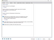 Caixa de diálogo "Configuração da malha", separador "Barras"