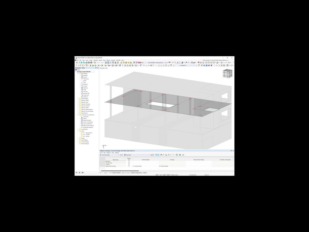 Objetos para dimensionamento