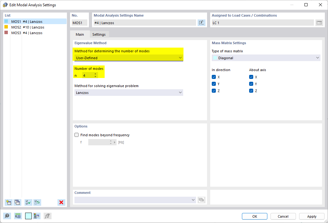 Definir um número definido pelo utilizador de formas próprias
