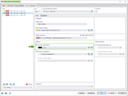 Consideração de imperfeições em termos de casos de carga e combinações