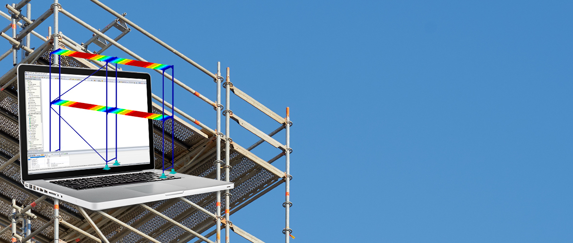 Software para o cálculo e dimensionamento de estruturas de andaimes e prateleiras