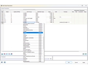 Caixa de diálogo ' Editar parâmetros globais '