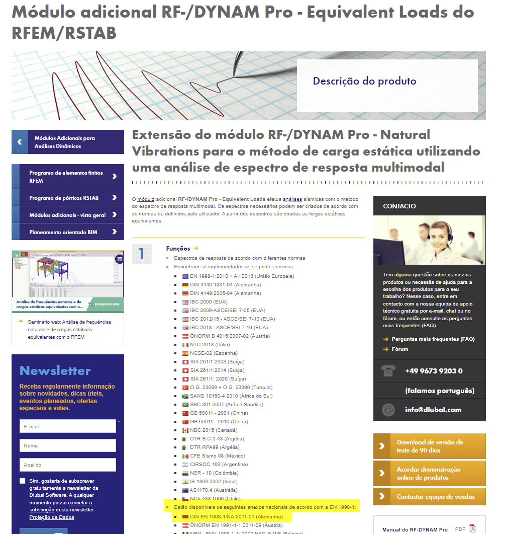 FAQ 005187 | O anexo nacional alemão 2021‑07 do Eurocódigo 8 está disponível no RFEM 5/RSTAB 8?