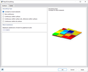 Suavização de resultados