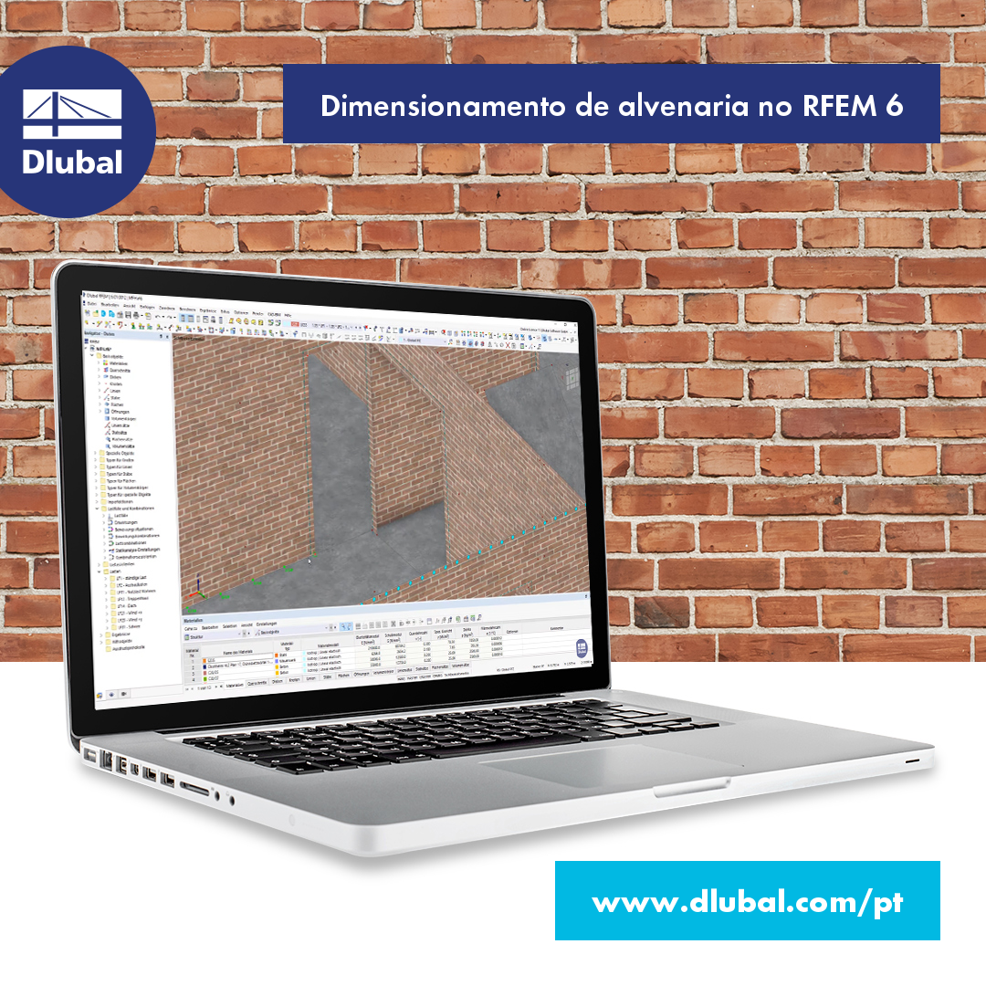 Dimensionamento de alvenaria no RFEM 6