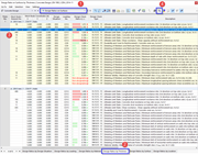 Tabela de "Relações de cálculo por espessura"